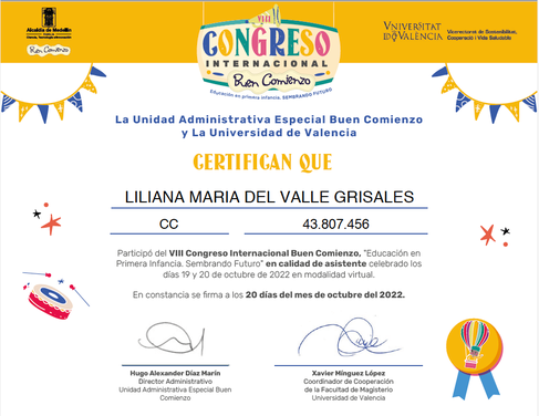 VIII Congreso Internacional Buen Comienzo: Educación en Primera Infancia